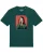 Watapparel Shirt ‘Mona Lisa Scream’  donkergroen / gemengde kleuren