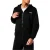 Slazenger Heren Polycotton Full Zip Hoodie (Zwart)