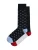 Hackett London Sokken  royal blue/koningsblauw / merlot / zwart / wit