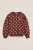 WE Fashion – Meisjes trui met print – Oversized – Lichtpaars – Katoen –