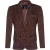 Blazer suède jas Zachte Italiaanse leren jas