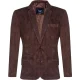 Blazer suède jas Zachte Italiaanse leren jas