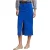 River Woods Blue Midi Stretch Skirt With Split