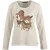 River Woods Crew Neck Tee Ls + Deco White