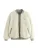 self. Fleece jas  pastelgroen / wit