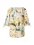 Hailys Blouse ‘Lo44tty’  goudgeel / pastelgroen / donkergroen / natuurwit