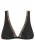 LASCANA Bikinitop  beige / bruin / zwart