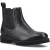 Hush Puppies Gwyneth Leren Dames Zwarte Platte Chelsea Laarzen