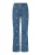 PIECES Jeans ‘PCFlora’  blauw / olijfgroen / wit