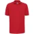 Russell Heren Ripple Collar & Manchet Poloshirt met korte mouwen (Helder rood)