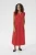 Jurk Relaxed fit Fiery Red