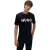 Hugo Heren-T-shirt met Dulivio-logo in contrasterende kleuren (Black Iris Marineblauw/Wit)