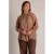 Yest Curve Plus Size blouse – zand