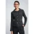 Dames Textured Polo Kraag Cardigan