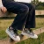 Adidas Adidas Streettalk Bold Sneakers beige Leopard Leer