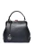 Roberta M Zwart Rundleer Tas