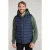 Mountain Warehouse Heren Seizoenen Gewatteerd Gilet met Capuchon (Marine)