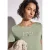 Street One Dames Shirt met tekst artwork in Groen