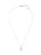 s.Oliver Ketting  zilver / transparant / parelwit
