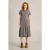 White Stuff Rua Jersey Shirt Dress Black Print