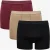 3-Pack Middelhoge Katoenen Jersey Boxers