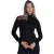 Levi’s Dames Rimpel Col Slim Sweater Top (Kaviaar)