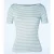 Sweet Candy Jersey Top in blauw