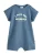 Next Rompertje/body  duifblauw / wit