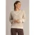 Yest teddy trui met wol – beige
