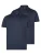 Ragman Shirt ‘Basic’  donkerblauw