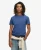 Superdry Mannen Essential Washed T-shirt met Borstzak Blauw
