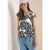 Cecil Dames Shirt met burn-out look in Groen