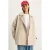 Oversized Jas met Knopenluiting