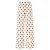KIDS ONLY GIRL wide leg casual broek met stippen – ecru
