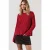 Mikuta The Red Destroyed Knitted Sweater