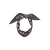 s.Oliver bandana met panterprint donkerbruin