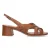 Bibi Lou Nolia leren sandalettes cognac