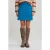 River Woods Turquoise Short Belted Skirt