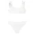 Mango Kids crop bikini met ruches wit