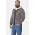 Jan Vanderstorm gebreid gemêleerd vest met wol, Plus Size – olijfgroen