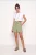 Hoge Taille Mini Shorts met Trekkoord en Binding Detail