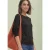 Shirt met lange mouwen, ronde hals en kanten rand