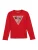 GUESS Shirt  rood / zwart / zilver / wit