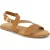 TOMS Mar Leren Dames Sandalen in Bruine Suiker