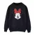 Disney Dames/Dames Minnie Mouse Hoofd Sweatshirt (Zwart)