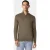 French Connection Cotton Half Zip Khaki Mel