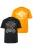 JP1880 Shirt  oranje / zwart