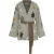 Devotion Twins Stars Jacket Jacquard With Belt Khaki