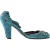 Marc Jacobs pumps met studs en enkelbandje in turquoise suède