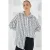 Oversized Satijnen Knopenblouse